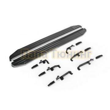 Порог-площадка "Premium" для Jetour X70 Plus 2023-/Soueast S07 2024-