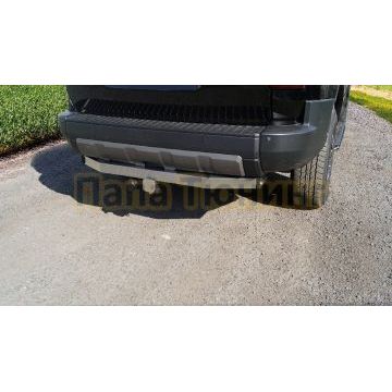 Фаркоп (оцинкованный, шар E) ТСС для Toyota Land Cruiser 250 Prado 2024- (все модиф)