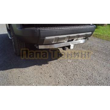 Фаркоп (оцинкованный, шар E нерж.) ТСС для Toyota Land Cruiser 250 Prado 2024- (все модиф)