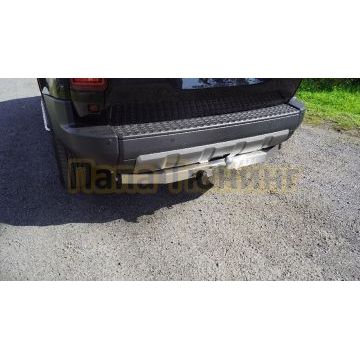 Фаркоп (оцинкованный, надпись Prado, шар F) ТСС для Toyota Land Cruiser 250 Prado 2024- (все модиф)