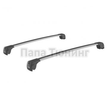 Багажник на крышу автомобиля LUX SCOUT-2 серый для JAC T9 2023-