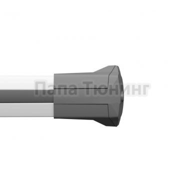 Багажник на крышу автомобиля LUX SCOUT-2 серый для JAC T9 2023-