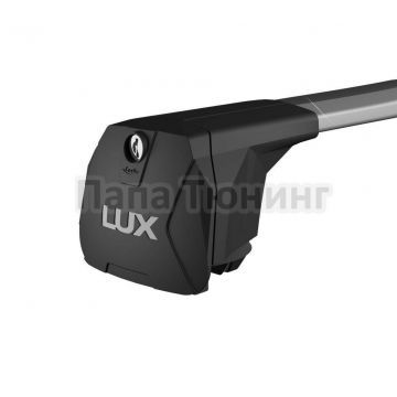 Багажник на крышу автомобиля LUX SCOUT-2 серый для JAC T9 2023-
