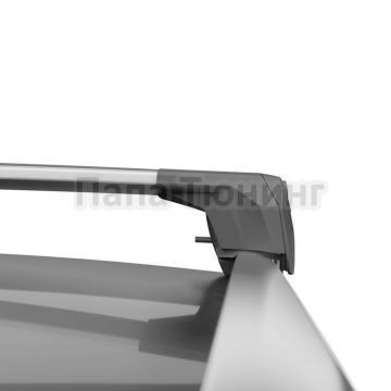 Багажник на крышу автомобиля LUX SCOUT-2 серый для JAC T9 2023-