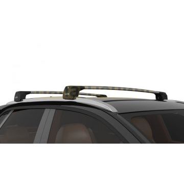 Багажник на крышу автомобиля LUX SCOUT-2 серый для JAC T9 2023-