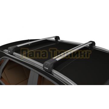Багажник на крышу автомобиля LUX SCOUT-2 серый для JAC T9 2023-