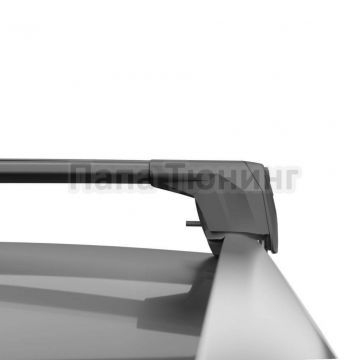 Багажник на крышу автомобиля LUX SCOUT-2 черный для JAC T9 2023-