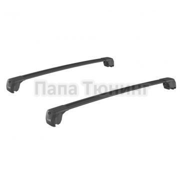 Багажник на крышу автомобиля LUX SCOUT-2 черный для JAC T9 2023-