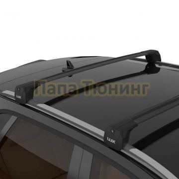 Багажник на крышу автомобиля LUX SCOUT-2 черный для JAC T9 2023-