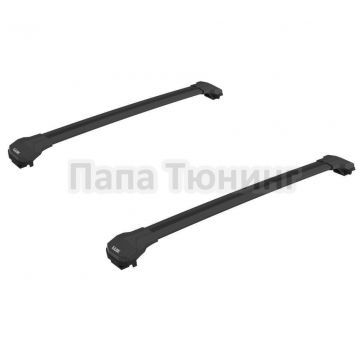 Багажник на крышу автомобиля LUX CONDOR черный для Haval H9 II 2024-