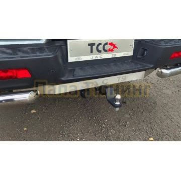 Фаркоп (оцинкованный, надпись JAC T9, шар E) ТСС для JAC T9 2023-