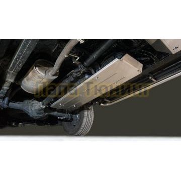 Защита бака (алюминий) 4мм ТСС для JAC T9 2023-