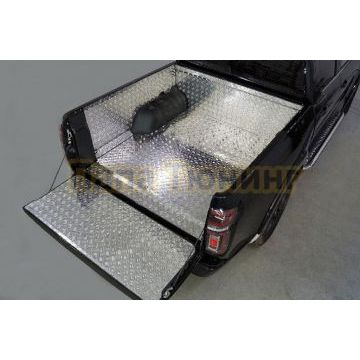 Защитный алюминиевый вкладыш в кузов автомобиля (комплект) ТСС для JAC T9 2023- Защитный алюминиевый вкладыш в кузов автомобиля (комплект) ТСС для JAC T9 2023-