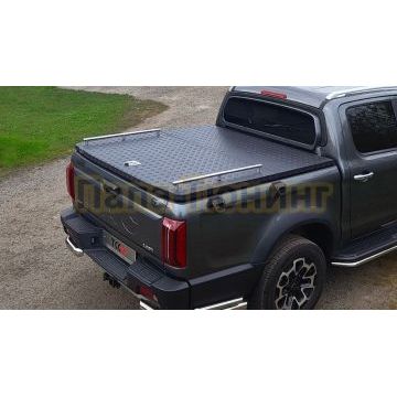 Рейлинг длинный (комплект) ТСС для JAC T9 2023- Рейлинг длинный (комплект) ТСС для JAC T9 2023-