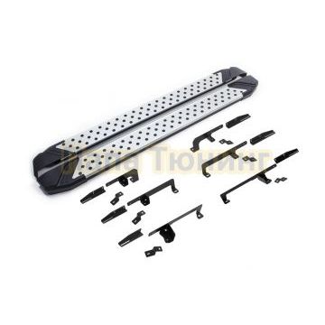 Пороги "Bmw-Style V2" для Jetour X90 Plus 2021-/Soueast S09 2024-