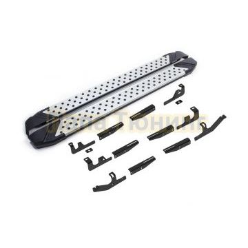 Пороги "Bmw-Style V2" для Geely Tugella 2020-/Knewstar 001 2024-