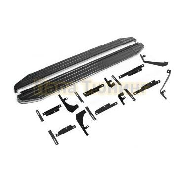 Пороги "Premium" для Changan CS55 Plus 2021-/UNI-S 2024-