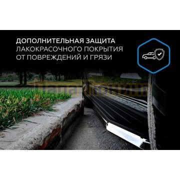 Пороги "Premium" для Changan CS55 Plus 2021-/UNI-S 2024-