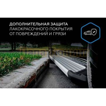 Пороги "Start" для Changan CS55 Plus 2021-/UNI-S 2024-