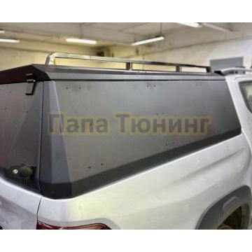 Рейлинг на крышу кунга (комплект Premium) ТСС для Changan Hunter Plus 2023-