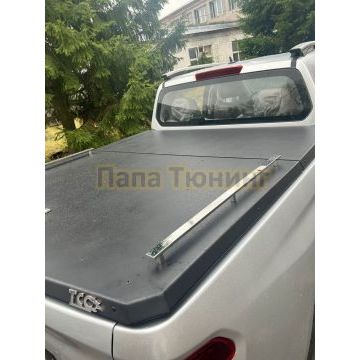 Рейлинг длинный на крышку кузова (комплект Premium) 2шт. ТСС для Changan Hunter Plus 2023-