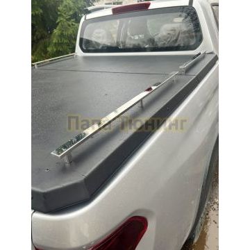 Рейлинги на крышку кузова (комплект Premium) 4шт ТСС для Changan Hunter Plus 2023-