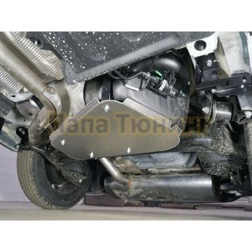 Защита бака (алюминий) 4мм ТСС для Geely Coolray 2020-2023/2024-