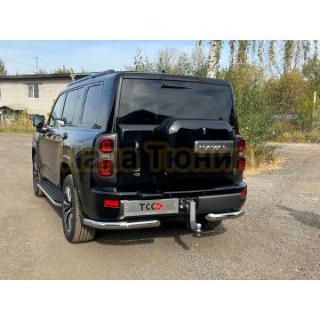 Фаркоп (оцинкованный,  шар E, надпись Haval) ТСС для Haval H9 2024-