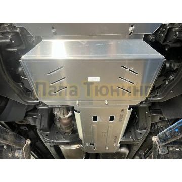 Защита переднего моста (алюминий) 4мм ТСС для Haval H9 2024-