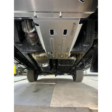 Защита КПП и раздаточной коробки (алюминий) 4мм ТСС для Haval H9 2024-