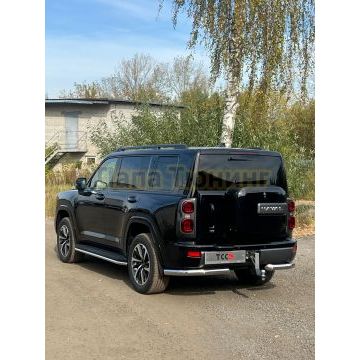 Защита задняя (уголки) d76,1 мм ТСС для Haval H9 2024-