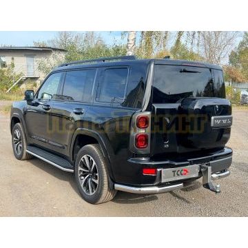 Защита порогов d42,4 мм ТСС для Haval H9 2024-