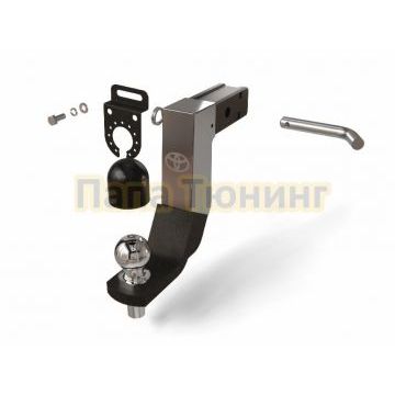 Фаркоп (лого Infiniti, шар E нерж.) ТСС 2500/150 для Toyota Land Cruiser 300 GR Sport 2021- Фаркоп (лого Infiniti, шар E нерж.) ТСС 2500/150 для Toyota Land Cruiser 300 GR Sport 2021-