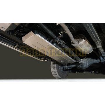 Защита бака (алюминий) 4мм (для бензиновой версии) ТСС для JAC T9 2023-