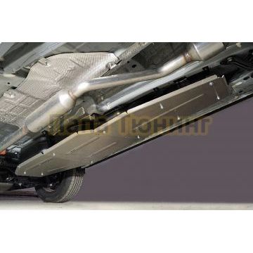 Защита бака и адсорбера (алюминий) 4мм (комплект из 3-х частей) ТСС для Changan CS75 plus 2023- Защита бака и адсорбера (алюминий) 4мм (комплект из 3-х частей) ТСС для Changan CS75 plus 2023-