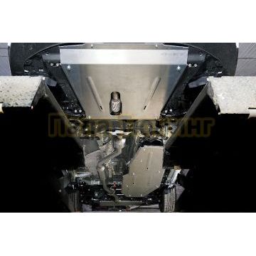 Защиты комплект (алюминий) 4 мм (картер, кпп, бака и адсорбера) ТСС для Changan CS75 plus 2023- Защиты комплект (алюминий) 4 мм (картер, кпп, бака и адсорбера) ТСС для Changan CS75 plus 2023-