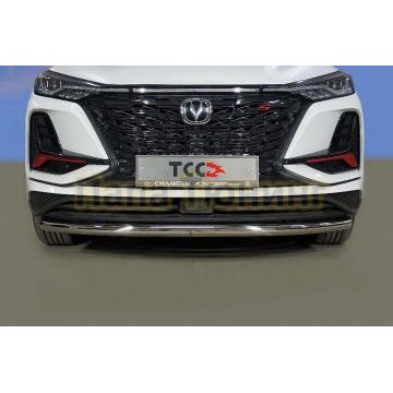Защита передняя нижняя d60,3 мм ТСС для Changan CS75 plus 2023-