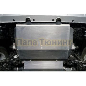Защита картера (алюминий) 4мм ТСС для Great Wall POER KINGKONG 2023-