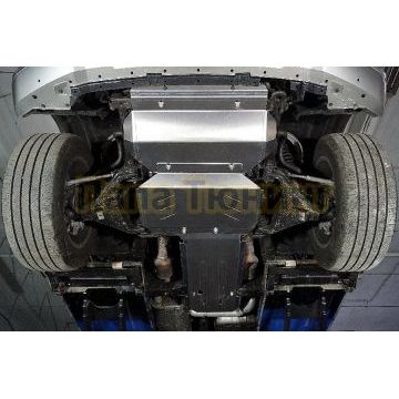 Защиты комплект (алюминий) 4мм (радиатора, переднего моста, КПП, раздаточной коробки) ТСС для Tank 500 2023-