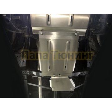 Защита КПП (алюминий) 4мм ТСС для Foton Tunland G7 2024- Защита КПП (алюминий) 4мм ТСС для Foton Tunland G7 2024-