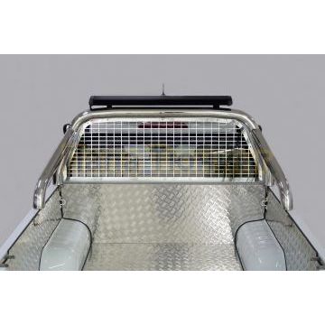 Защита кузова и заднего стекла d76,1 мм со светодиодной фарой ТСС для Foton Tunland G7 2024- Защита кузова и заднего стекла d76,1 мм со светодиодной фарой ТСС для Foton Tunland G7 2024-