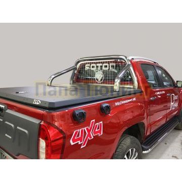 Защита кузова и заднего стекла (для крышки) 76,1 мм ТСС для Foton Tunland V7 2024-