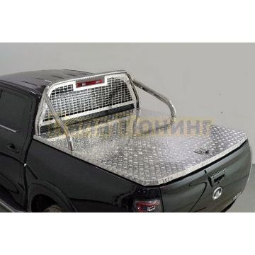 Защита кузова и заднего стекла (для крышки без надписи) 75х42 мм ТСС для Great Wall POER KINGKONG 2023-