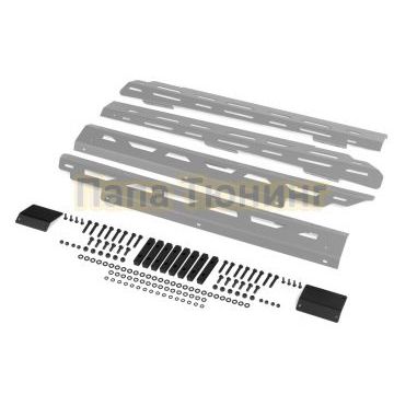 Крепление на водосток алюминий Rival для Toyota Land Cruiser 200 2007-/Lexus LX 570 2010-