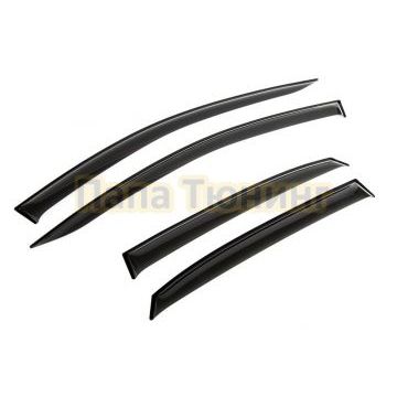 Дефлекторы окон Rival для Geely Tugella 2020-