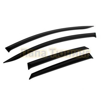 Дефлекторы окон Rival для Geely Coolray 2020-/ Belgee X50 2023-
