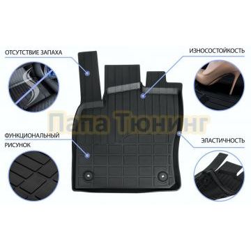 Коврики салона литьевые Rival для Omoda S5 2022-