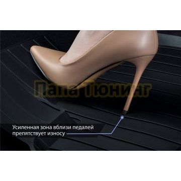 Коврики салона литьевые Rival для Omoda S5 2022-