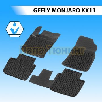 Коврики салона литьевые Rival для Geely Monjaro KX11 2023-