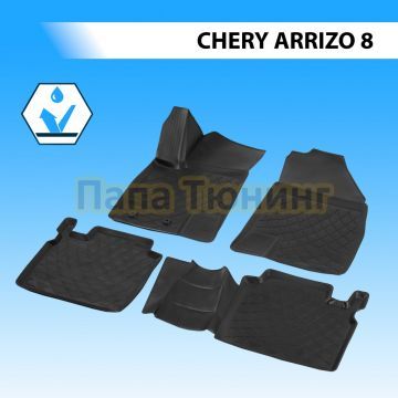 Коврики салона Rival для Chery Arrizo 8 2022-